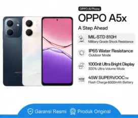 New Oppo A5x Ram 4/128