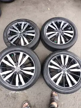 Velg original Honda jazz RS gk5 ring 16 asli Enkei.ban 185/55 R16 4pcs