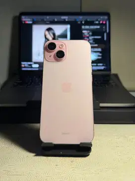 Iphone 15 pink 128gb Ibox Garansi On !HARGA NETT!