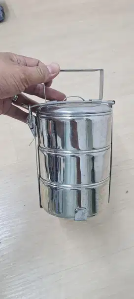 Rantang Horse 3 susun 10 cm stainless steel premium tebal