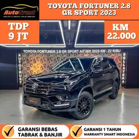 [CASH/KREDIT] TOYOTA FORTUNER 2.8 GR SPORT 4X2 SOLAR A/T NIK.2023