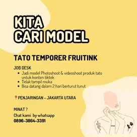 KAMI CARI MODEL TATO TEMPORER