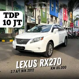 [ TDP 10 JUTA ] LEXUS RX270 2.7 BENSIN A/T NIK.2012