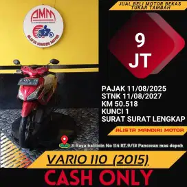 HONDA VARIO CW 110 TH.2015 (AGNES), CASH VIA KREDIVO, INDODANA, TOKPED