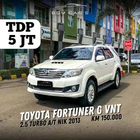 [CASH/KREDIT] TOYOTA FORTUNER 2.4 G VNT DIESEL A/T NIK.2013
