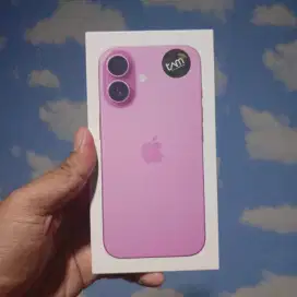 iphone 16 ibox pink baru dan segel