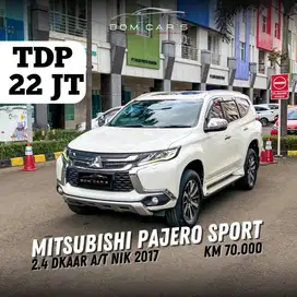 [CASH/KREDIT] MITSUBISHI PAJERO SPORT 2.4 DAKAR 4X2 SOLAR A/T NIK.2017