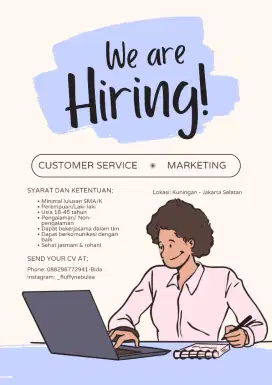 Info loker di kantor Kuningan Jaksel
