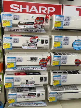AC sharp promo bunga 2.25% by home credit cicilan mulai 200ribu/bulan