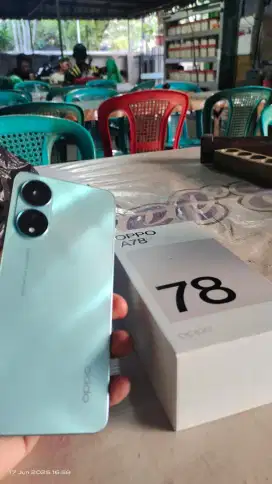 Jual HP Oppo A78 mulus ram 8/256