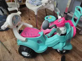 Jual paket mobil dan sepeda anak second bagus