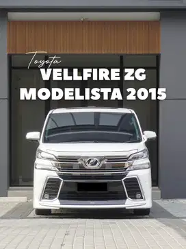 Vellfire ZG CBU 2.5 Modelista 2015