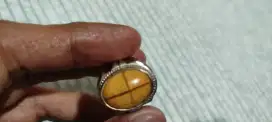 Langka Cincin Tapak jalak unique kuning ring 8