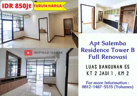 Apt Salemba Residence Tower B Full Renovasi
