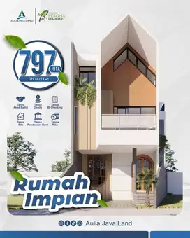 Rumah Villa Lembang dengan HARGA FLASH SALE 700 jutaan!