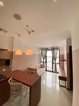 Townhouse Asatti Vanya Park BSD 60m 3BR View Pool Semi Furnished