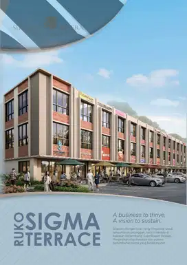 Ruko Sigma Terrace 3 Lantai Survana Sutera Pasti Cuan