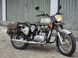 Moge Classic Royal Endfield 350 Karbu Gun Metal th 2018 Modif Siap Gas