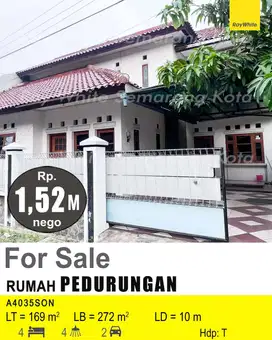 DIJUAL RUMAH DI PEDURUNGAN A4035