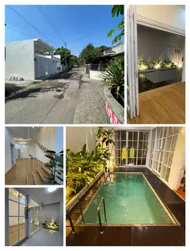 Rumah mewah modern minimalis kolam renang barat westlake