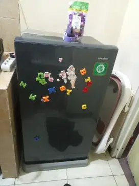 Satset murah meriah kulkas Sharp satu pintu