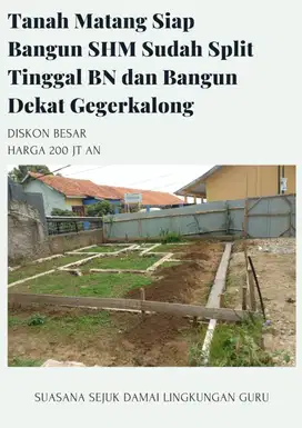 Segera! dijual cepat tanah murah hanya 4 jt, lokasi strategis dekat PH