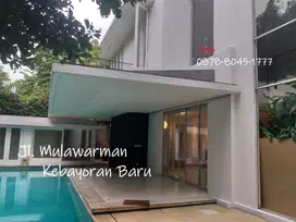 Rumah Mewah area Elit Jl. Mulawarman, Selong, Kebayoran Baru, Jakarta