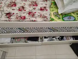 dipan kasur anak IKEA SLAKT 90x200cm 2 tingkat