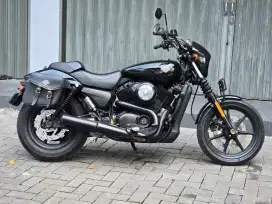 Moge Cruiser Harley Street 500/XG 500 th 2015 Km 6rb Like New Siap Gas