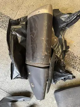 Knalpot silincer copotan ori Yamaha R25 R 25 R-25 original ori second