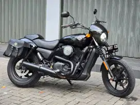Moge Cruiser Harley Street 500/XG500 th 2015 km 6rb Like New Siap Gas