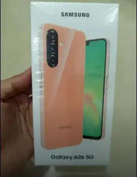 Di jual hp samsung a26 second, baru 2 minggu pakai