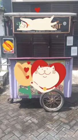 Rombong bekas kokoh awet siap pakai 2,4jt nego tlp aja