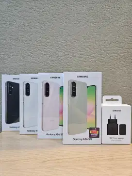 Samsung A56 5G²⁵⁶NFC (NEW SEGEL BOX) Free Charger 25W COD Free Ongkir