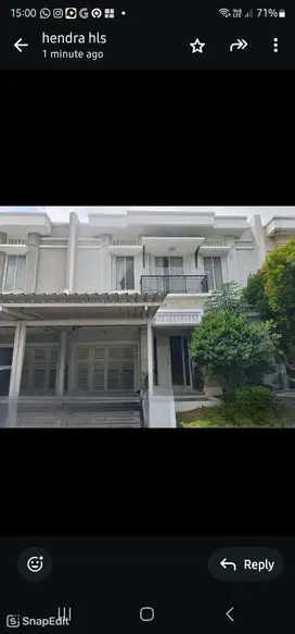 Jual Murah Rumah Siap Huni Maxwell Summarecon Gading Serpong