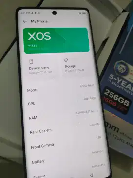 Jual Infinix HOT 50 PRO 8/256 garansi panjang muluss