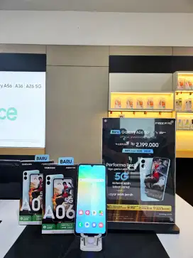 Samsung A06 5G¹²⁸ (NEW SEGEL RESMI) Kredit TANPA DP (COD Free Ongkir)