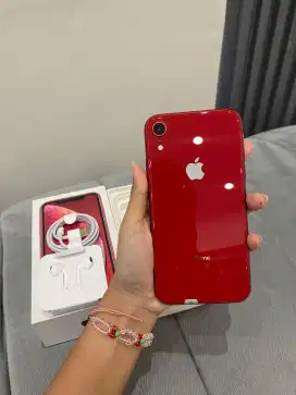 jual iphone XR red, 64GB SECOND IBOX