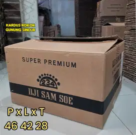 kardus rokok tebal dan keras