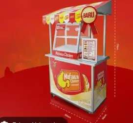 Jual Booth Portable Ekonomis Mafaaza Chicken