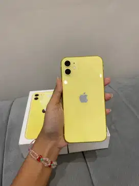 jual iphone 11, yellow 128GB