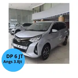 PROMO DP 6JT CALYA 1.2 G MANUAL 2025 KREDIT MATIC AT SILVER HITAM GREY