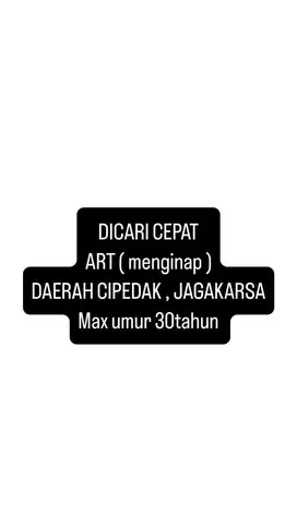 DICARI ART CIPEDAK