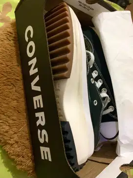 Converse Run Star Hike Black White Original