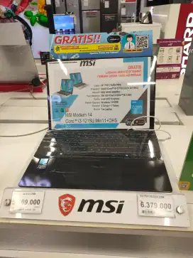 Laptop MSI Core i3