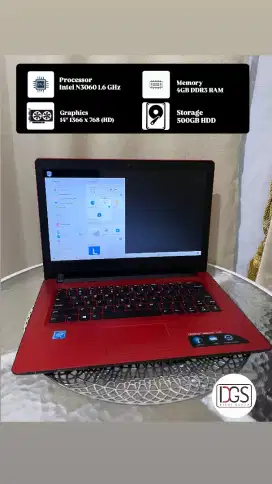 Laptop Second Lenovo ideapad 110 14IBR