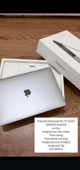 Macbook Pro 13 2020 Fullset!