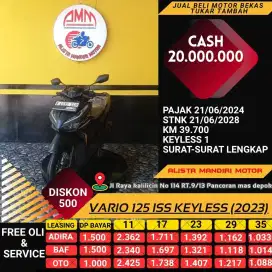 VARIO 125 ISS TH 2023 KEYLESS BISA KREDIT DP 1JTAN