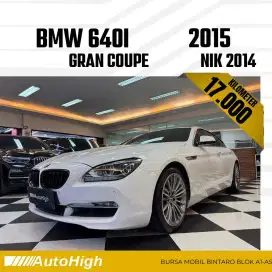 DP10% [Km17.000] 640i Gran Coupe 2014 White Reg 2013 #AUTOHIGH