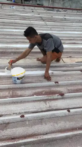 Jasa perbaikan atap bocor, talang air, dan dak rembes